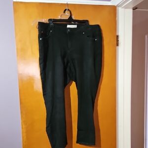 Slink Comfortable Curvy Black Straight Leg Women's Jeans